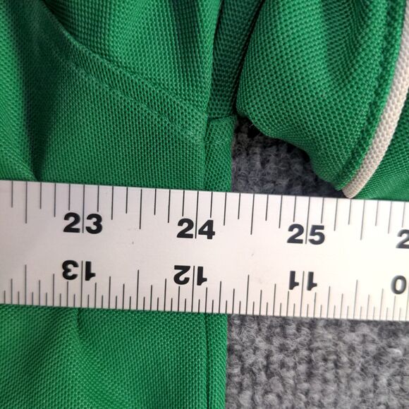 Krispy Kreme Men's Hydrovent Employee Piping Polo Shirt Uniform Green Large - Picture 13 of 13